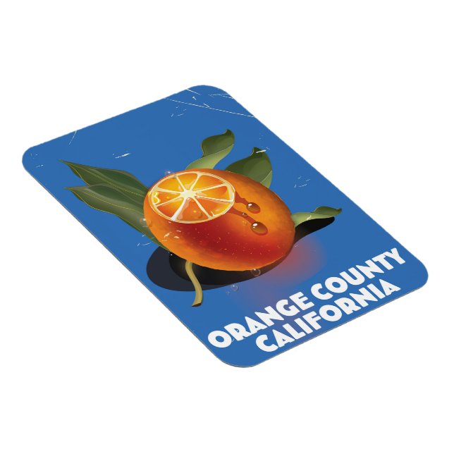 Orange Landkreis California Magnet (Rechte Seite)