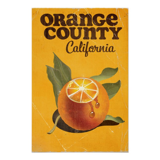 Orange Landkreis California Poster (Vorderseite)