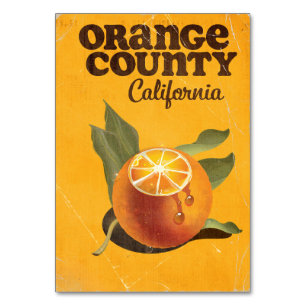 Orange Landkreis California Tischnummer