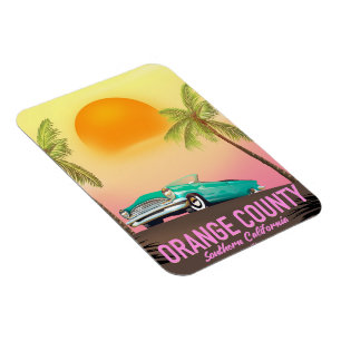Orange Landkreis California USA Magnet