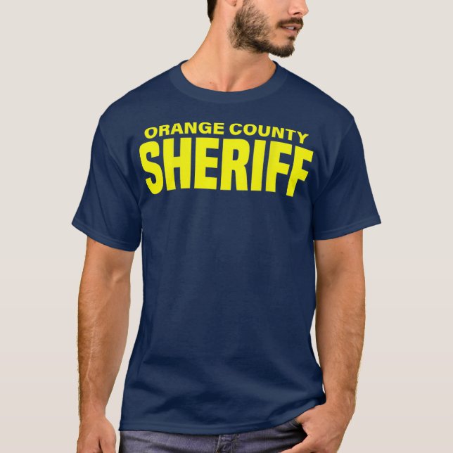 Orange Landkreis Florida Sheriff Deputies Uniform T-Shirt (Vorderseite)