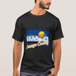 Orange Landkreis Surf Style Strand T-Shirt