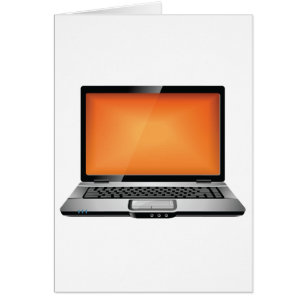 Orange Laptop