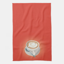 Orange Latte Tuch
