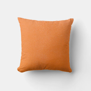 Orange Ledermuster Textur Hintergrundleder,t Kissen