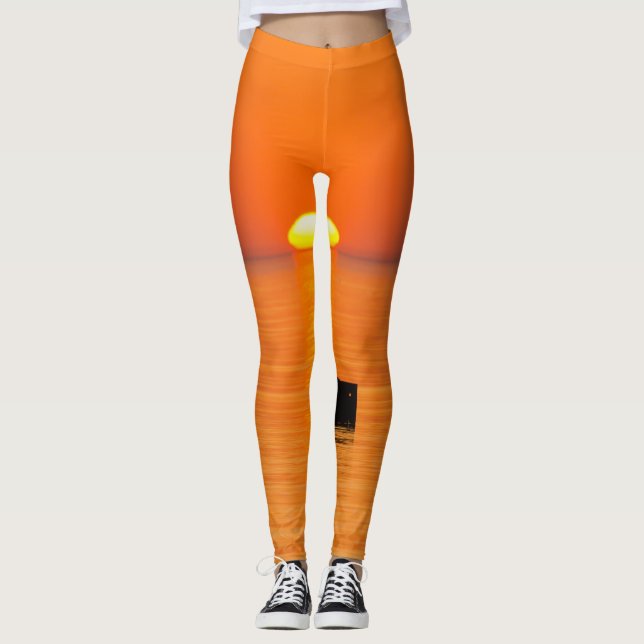 Orange Leggings (Vorderseite)