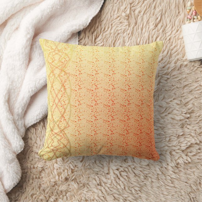 Orange Lichter Kissen (Decke)