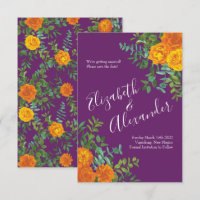 Orange Lila Plum Peony Rose Hochzeitstag Rett