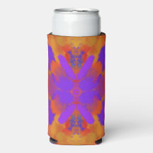 Orange Lila Und Rotes Abstraktes Grafik-Art-Design