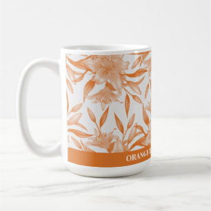 ORANGE LILIEN BLUMEN BEDEUTUNG TASSE