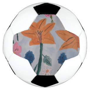 Orange Lilies Fußball