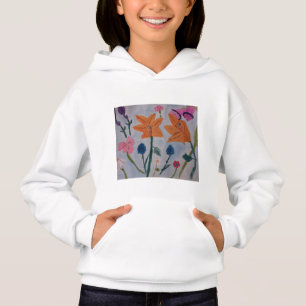 Orange Lilies Hoodies