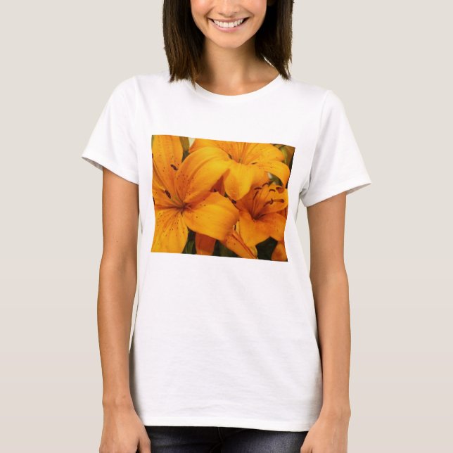 Orange Lilies T - Shirt (Vorderseite)