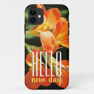 Orange Lily Hello New Day Case-Mate iPhone Hülle