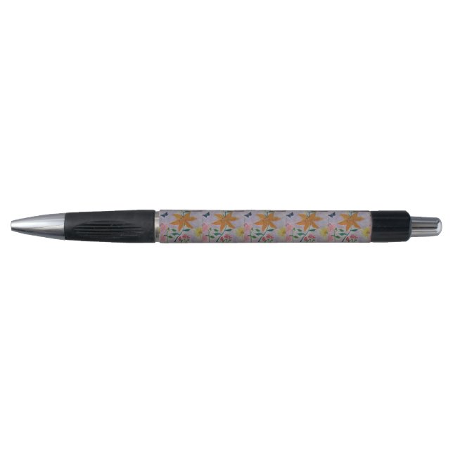 Orange Lily Pen Kugelschreiber (Vorderseite)
