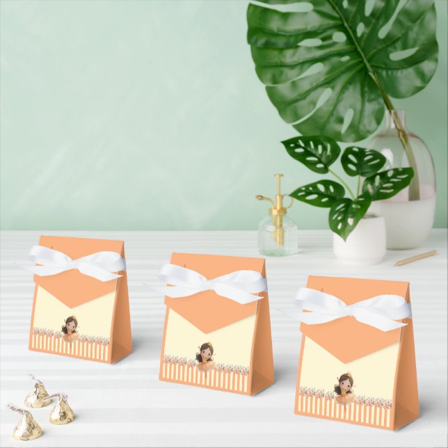 Orange Little Princess Ball Favor Box Geschenkschachtel (Zahlreiche)