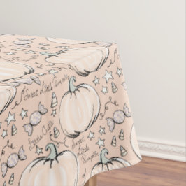 Orange Little Pumpkin Baby Halloween Tischdecke