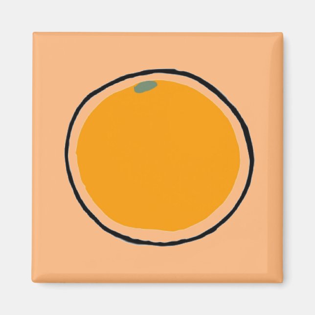 Orange Magnet (Vorne)