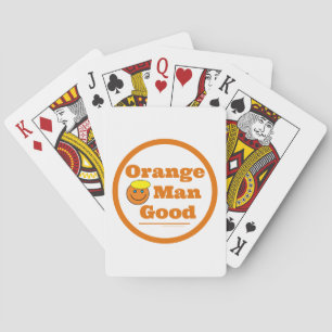 Orange Man GOOD Spielkarten