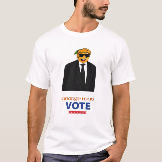 Orange Man U.S. Wahl Politisches Design T-Shirt