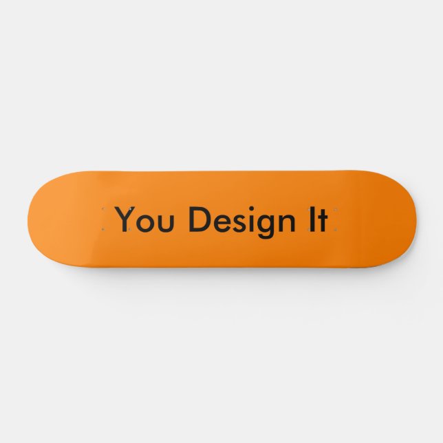 Orange Mandarin Skateboard (Horizontal)