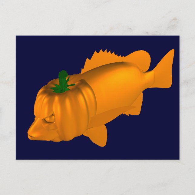 Orange Mangrove Jack Postkarte (Vorderseite)