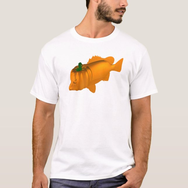 Orange Mangrove Jack T-Shirt (Vorderseite)