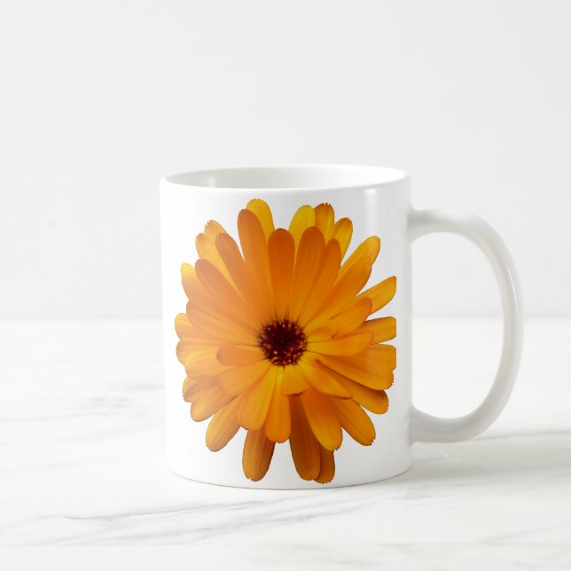 Orange Marigold Tasse (Rechts)