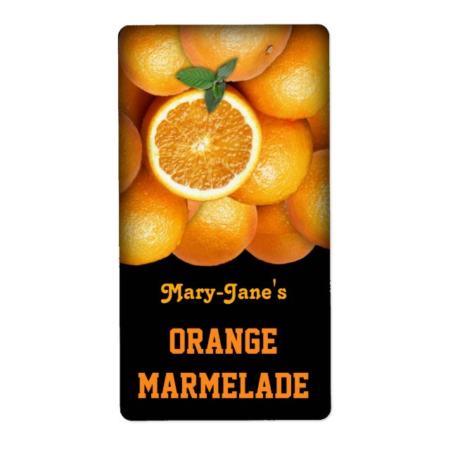 Orange Marmelade (anpassbar) (Vorne)