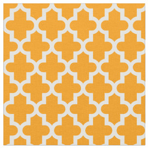 Orange marokkanische Print Stoff