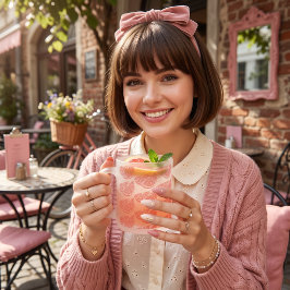 Orange Mattglastasse