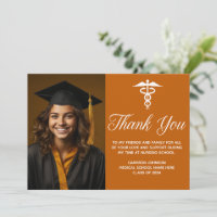 Orange Medical School Abschluss Foto Custom