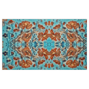 Orange Melody Fabric Stoff