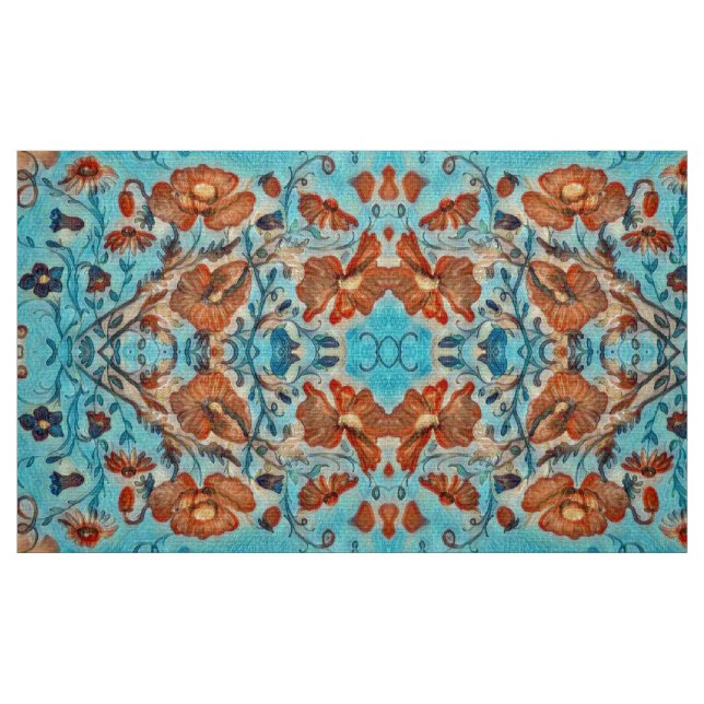 Orange Melody Fabric Stoff (Fat Quarter (45,7 x 55,9 cm))