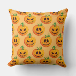 ORANGE MIT ORANGE HALLOWEEN PUMPKINS KISSEN