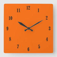 Orange mit schwarzen Schriftart