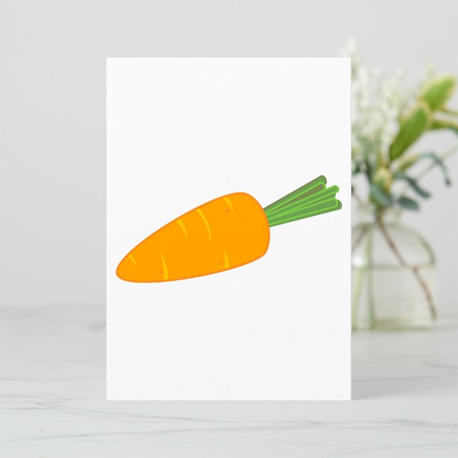 Orange Möhre Gemüse Einladung (Von Creator hochgeladen)