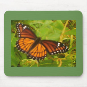 Orange Monarch Mousepad
