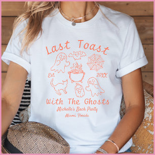 Orange Monochrome Letzten Toast Summerween Bach Pa T-Shirt