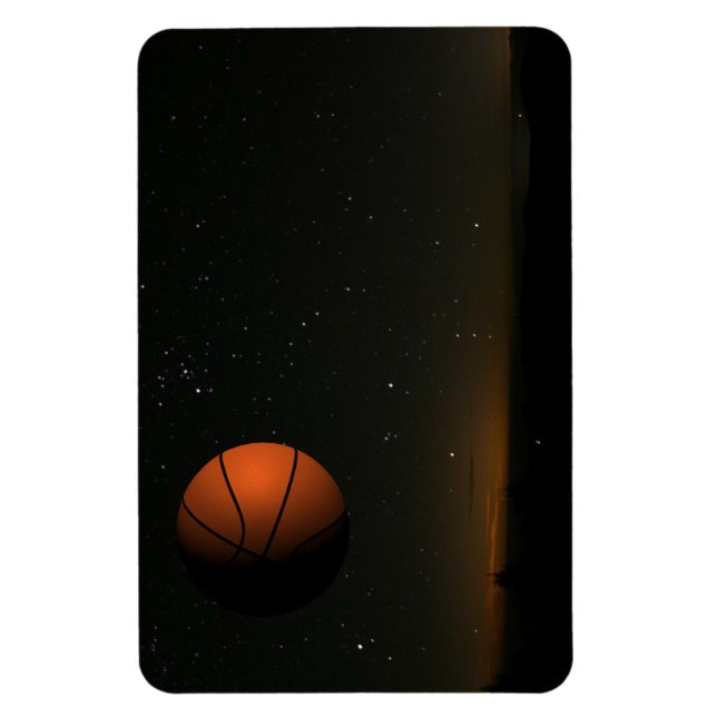 Orange Moon Magnet (Vertikal)