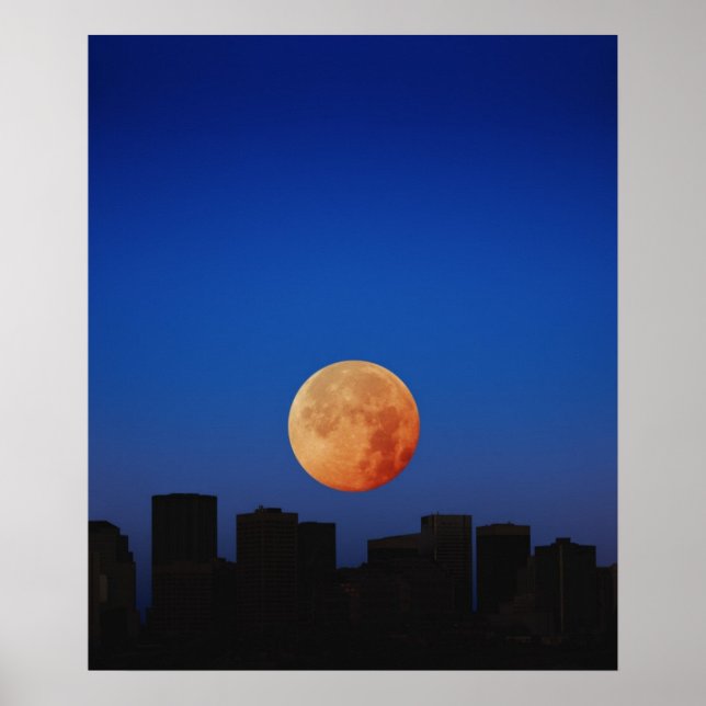 Orange Moon Poster (Vorne)
