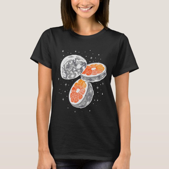 Orange Moon T-Shirt (Vorderseite)