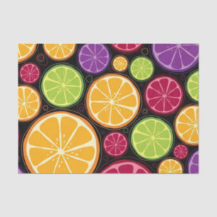 Orange Muster und Hintergrund Seidenpapier