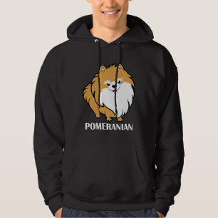 Orange Niedlich Spitz Hoodie