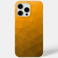 Orange ombre geometrisches Muster