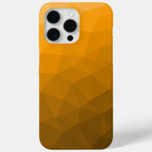 Orange Ombre-Verlaufs geometrisches Maschenmuster Case-Mate iPhone Hülle