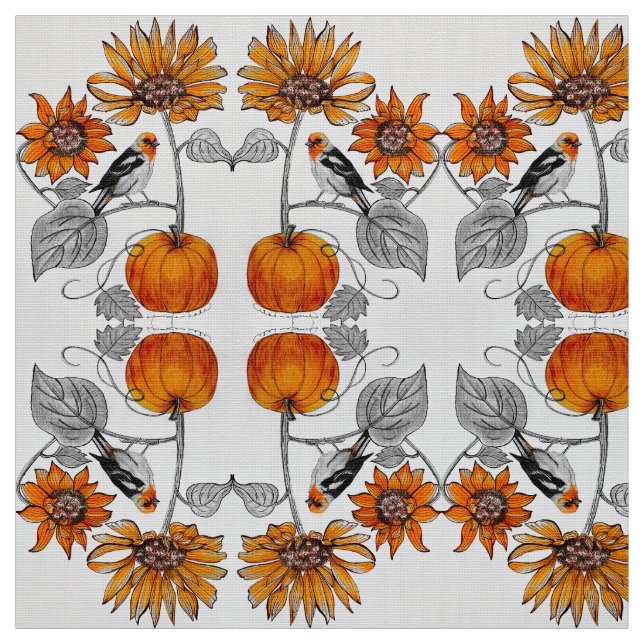 Orange Orange Fabric Stoff (Muster)