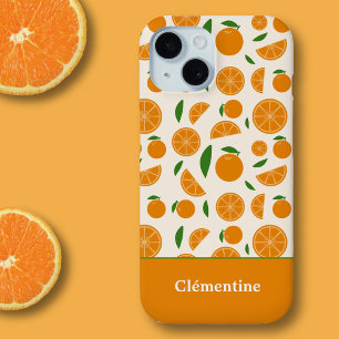 Orange Pattern Case-Mate iPhone Hülle