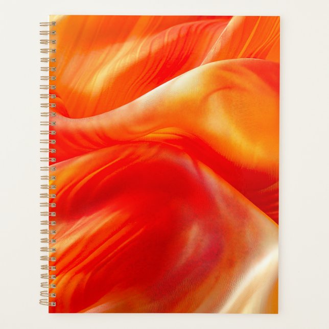 Orange Pattern Planer (Vorderseite)