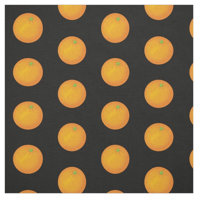 Orange Pattern Stoff (Muster)